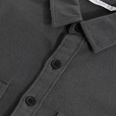 Overflap Elephant Grey Overshirt
