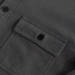 Overflap Elephant Grey Overshirt