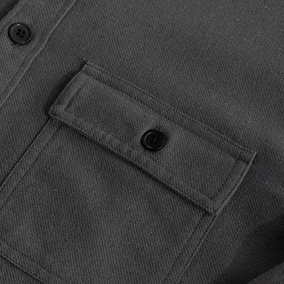 Overflap Elephant Grey Overshirt