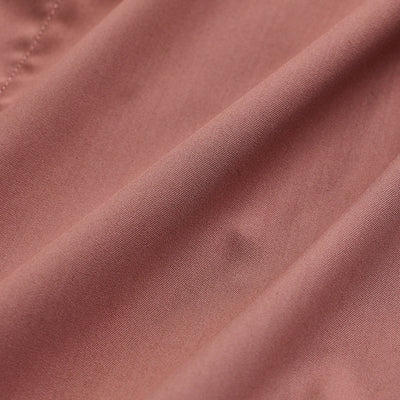 Mauve Solid Concealed Placket Shirt