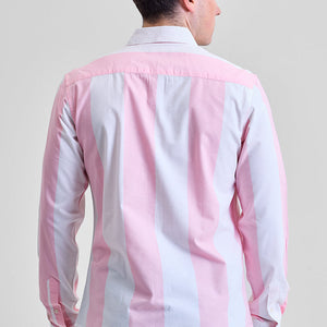 Pink Stripes Slim Fit Shirt