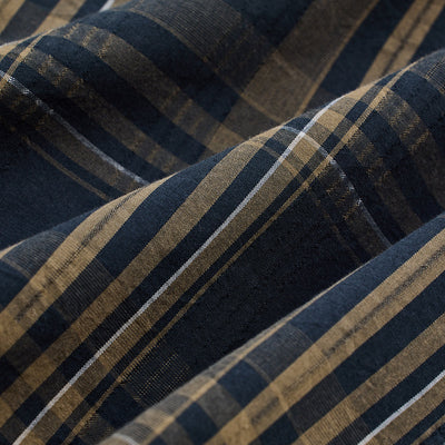 Teal Checks Slim Fit Shirt