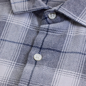 Grey Flannel Checks Shirt