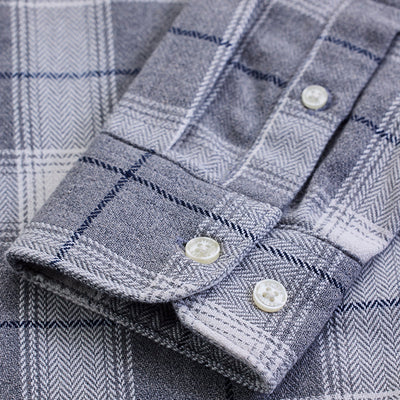 Grey Flannel Checks Shirt
