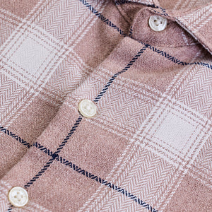 Brown Flannel Checks Shirt
