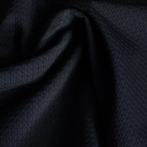 Black Textured Polo T-Shirt