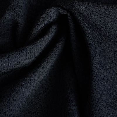 Black Textured Polo T-Shirt