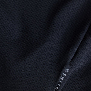 Black Textured Polo T-Shirt