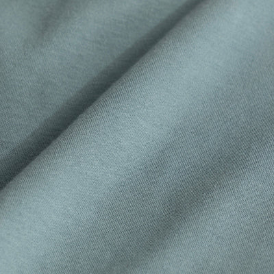 Powder Blue Zipper Polo T-Shirt