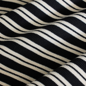 Black Zipper Polo T-Shirt