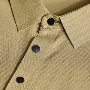 Olive Stitchless Polo T-Shirt