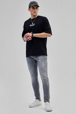Blunt Black Oversized T-Shirt