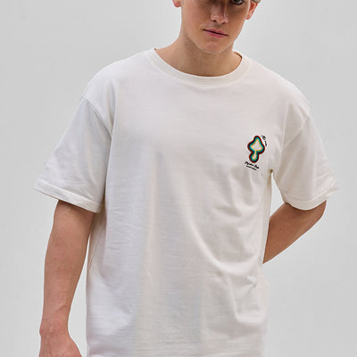 Toadstool White Oversized T-Shirt