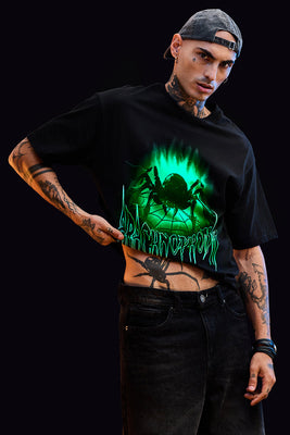 Arachnophobia Halloween Glow In The Dark T-Shirt