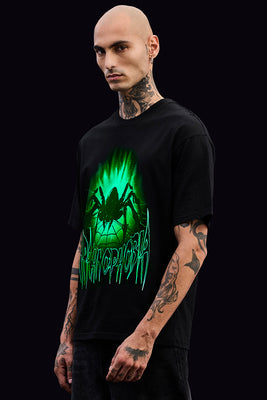 Arachnophobia Halloween Glow In The Dark T-Shirt