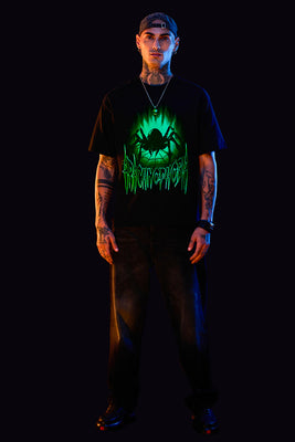 Arachnophobia Halloween Glow In The Dark T-Shirt