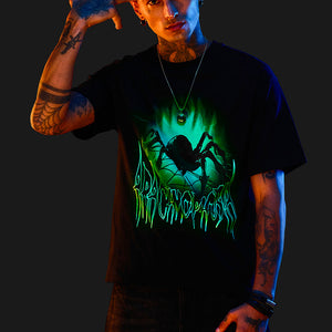 Arachnophobia Halloween Glow In The Dark T-Shirt