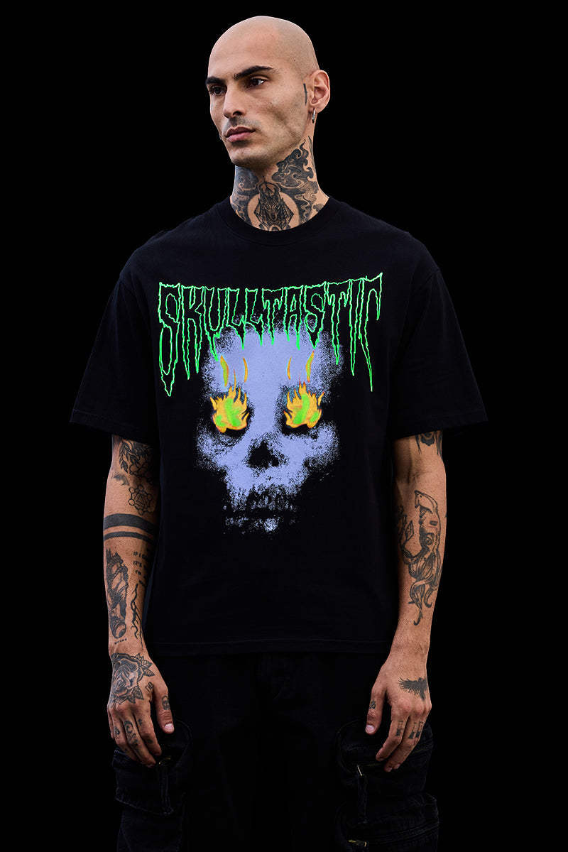 Skulltastic Halloween Glow In The Dark T-Shirt
