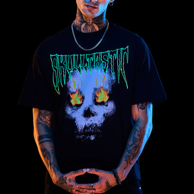 Skulltastic Halloween Glow In The Dark T-Shirt