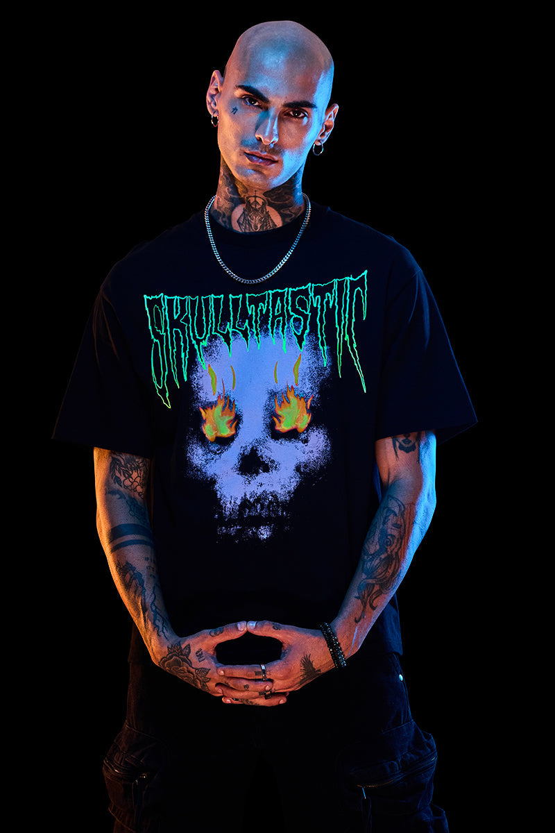 Skulltastic Halloween Glow In The Dark T-Shirt