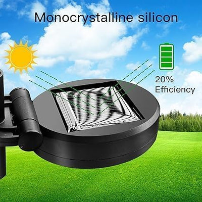 Sunflower Outdoor Solar LED Lights (Pack Of 2)