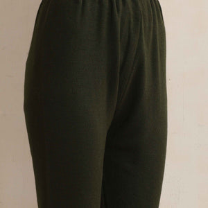 trueBrowns Green Woollen Leggings