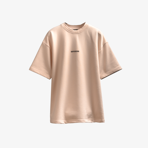 Superkicks | FRENCH TERRY T-SHIRT  { PEACH