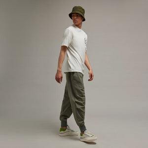 Y-3 | GRAPHIC SHORT SLEEVE TEE  { WHITE