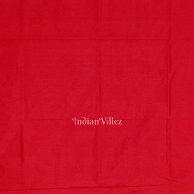 Grey Nature With Wildlife Design Pochampally Ikat Silk Saree