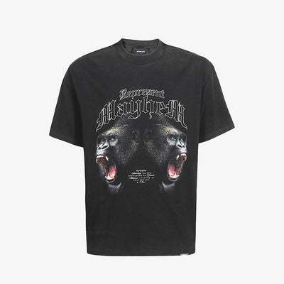 Represent | MAYHEM T-SHIRT  { VINTAGE BLACK