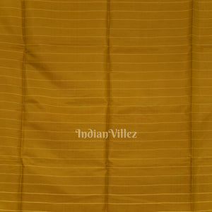 Rani Pink With Golden Yellow Pure Bishnupuri Silk Saree