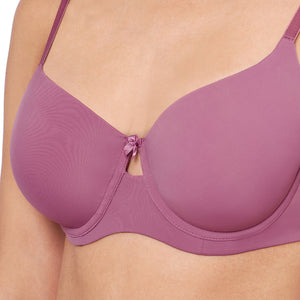 Elegant Dream Padded Wired T-shirt Bra - Mellow Mauve