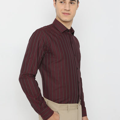 Herringbone Striped Shirt