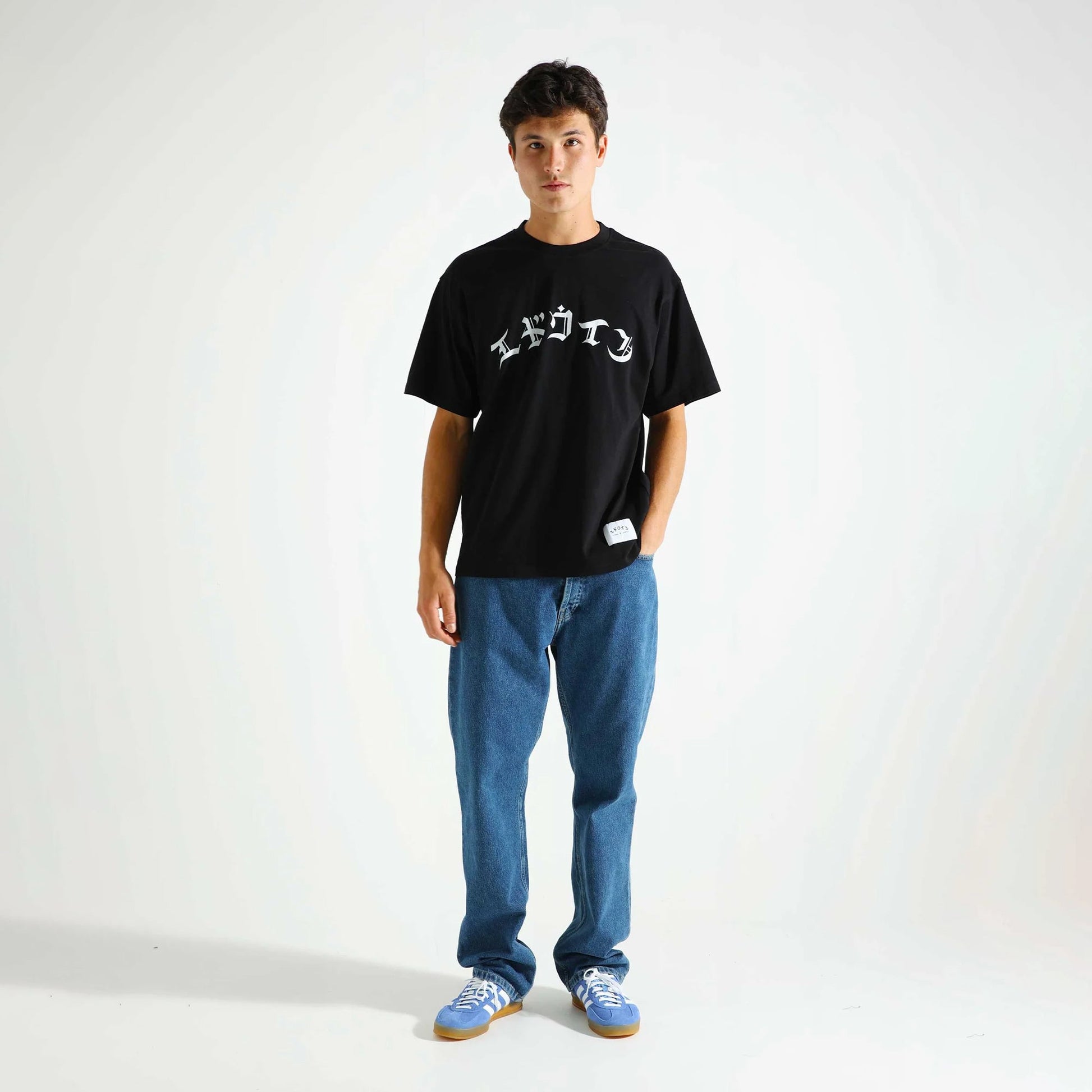 EDWIN | HIGH LIFE LOW LEVELS T-SHIRT { BLACK