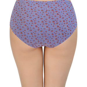 100% Cotton Hipster Panty Pack (Pack of 3) - D020 - Multi