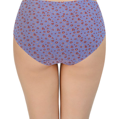 100% Cotton Hipster Panty Pack (Pack of 3) - D020 - Multi