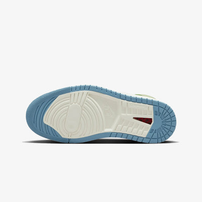 Jordan | AIR JORDAN 1 ZOOM CMFT 2  { CERULEAN/GREEN STRIKE-OIL GREEN-PHANTOM