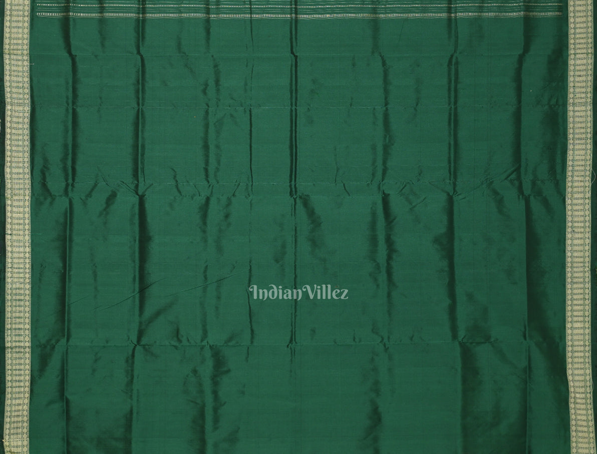 Exclusively Blue Konark Temple Theme Sambalpuri Silk Saree