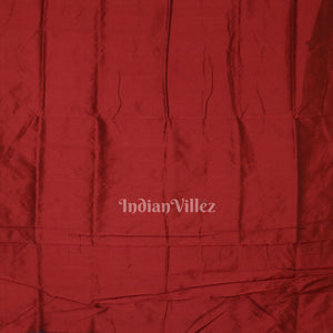 Blue Maroon Fish Motif Odisha Handloom Sambalpuri Silk Saree