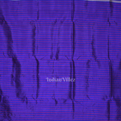 Pink Blue Odia Varnamala Contemporary Designer Silk Saree