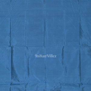 Light Blue Tribal Theme Odisha Handloom Contemporary Silk Saree