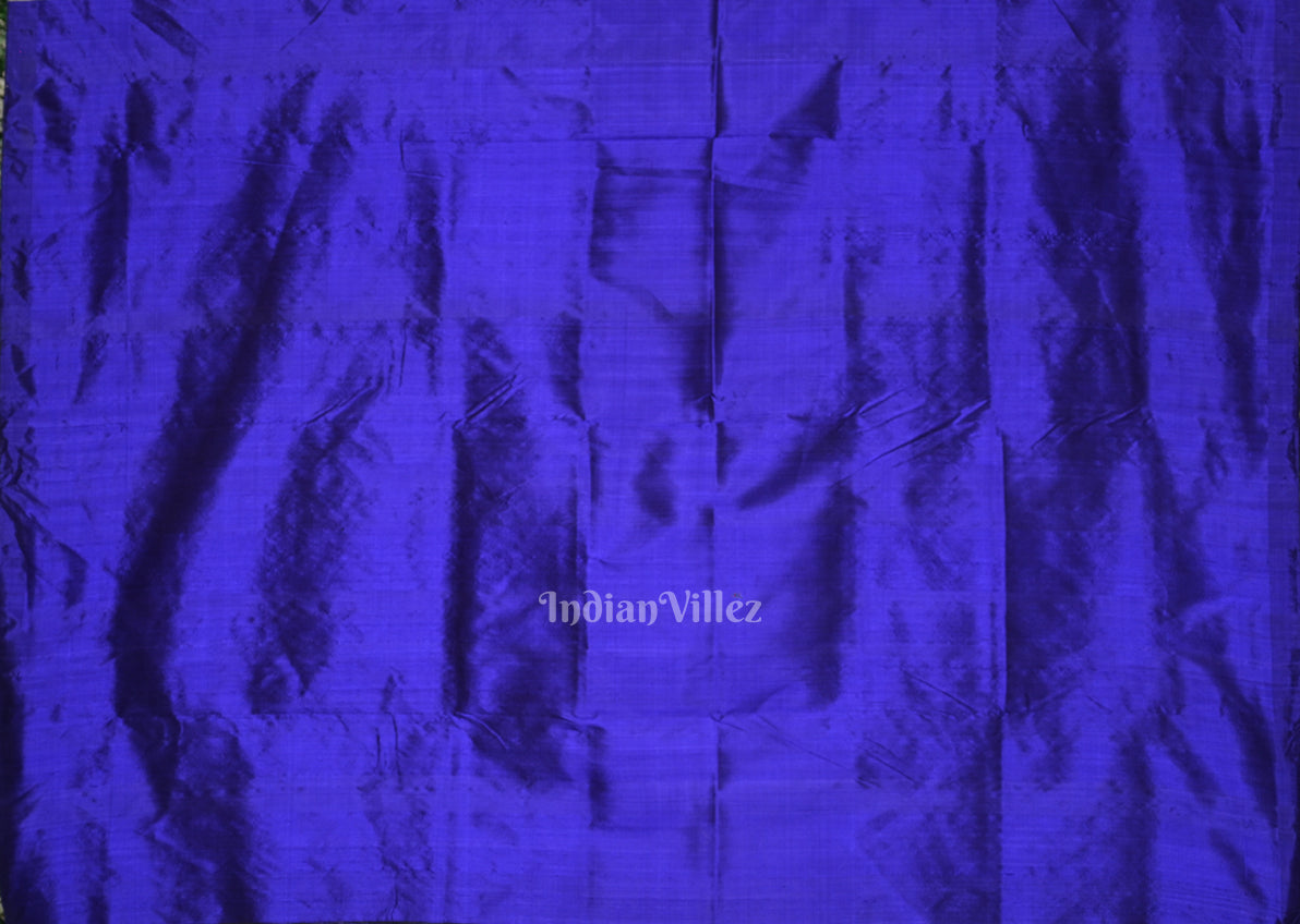 Green Blue Cambodian Inspired Designer Contemporary Silk Saree