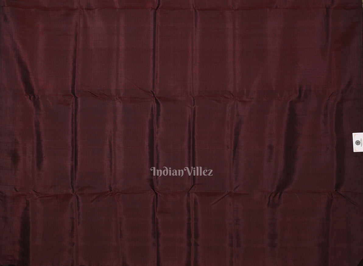 Pink Coffee  Nabakothi Odisha Ikat Contemporary Designer Saree