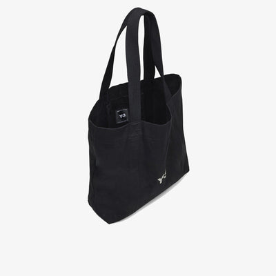 Y-3 | CANVAS TOTE { BLACK