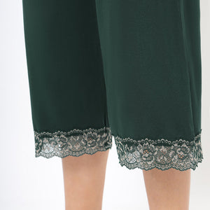 Lace Touch Pyjama Bottom - Botanical Gardens