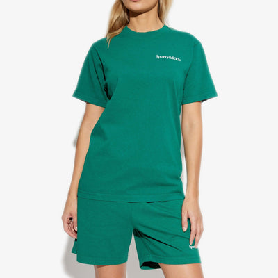 SPORTY & RICH | HEALTH IS WEALTH T-SHIRT { GREEN