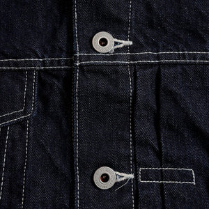 FDMTL | DENIM JACKET RINSE { INDIGO