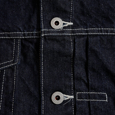 FDMTL | DENIM JACKET RINSE { INDIGO