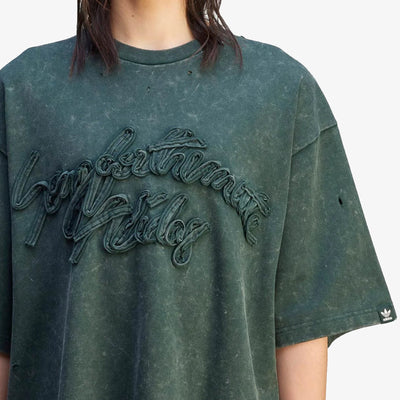 ADIDAS ORIGINALS | SONG FOR THE MUTE WASHED TEE { SHADOW GREEN
