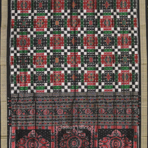 Green Utkalalaxmi Sambalpuri Silk saree